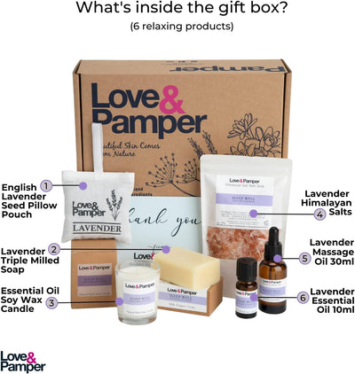 SLEEP WELL - Aromatherapy Pampering Gift Set For Women