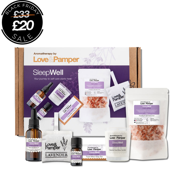 SLEEP WELL - Aromatherapy Pampering Gift Set For Women