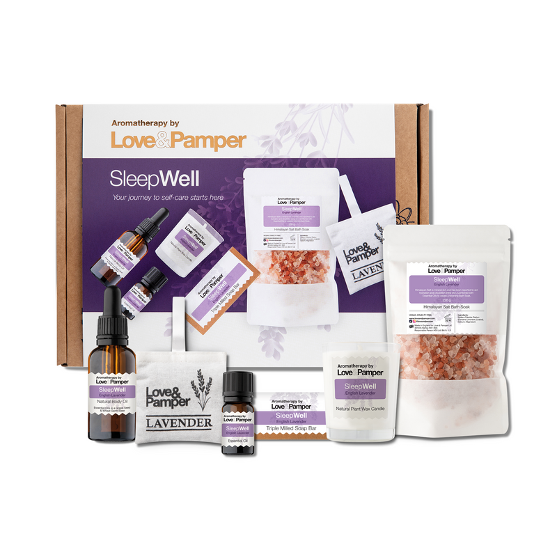 SLEEP WELL - Aromatherapy Pampering Gift Set For Women