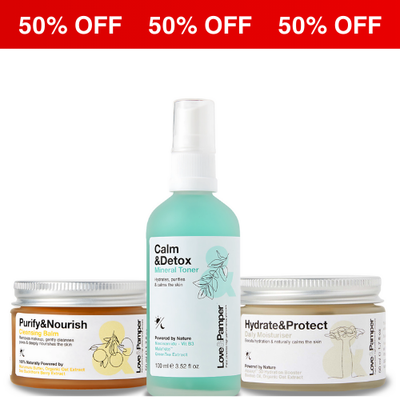 Cleansing Balm, Mineral Toner, Daily Moisturiser