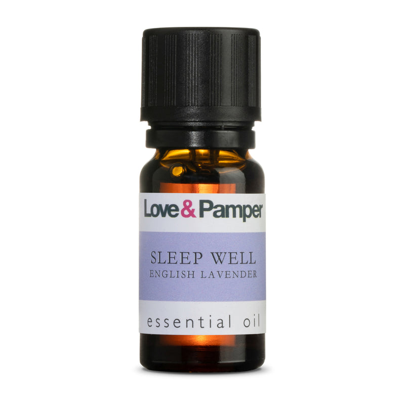 SLEEP WELL - 10ml English Lavender Essential Oil, 100% Pure Therapeutic Grade Natural Oils