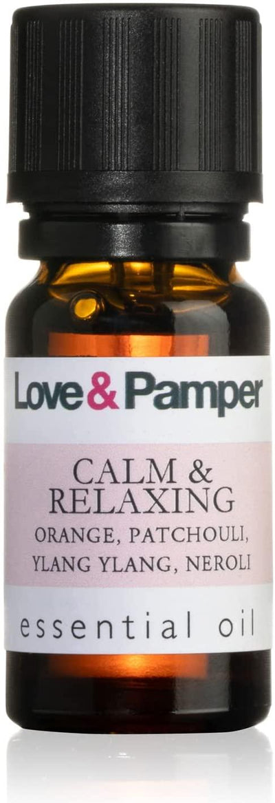 LUXURY CALM and RELAXING - SUSTAINABLE, Aromatherapy Pampering Gift Set for Women - Loveandpamper